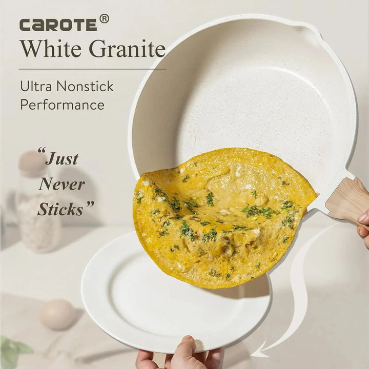 Carote Pro 21 - Piece Cookware Set - Rain Bown Home