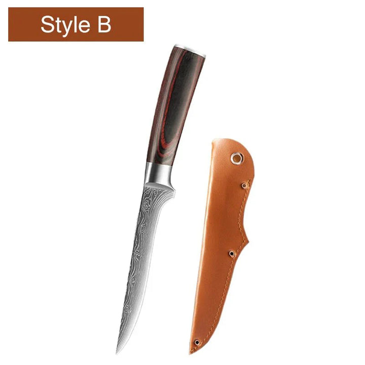 Professional Hand - Forged Boning Knife - Rain Bown Home