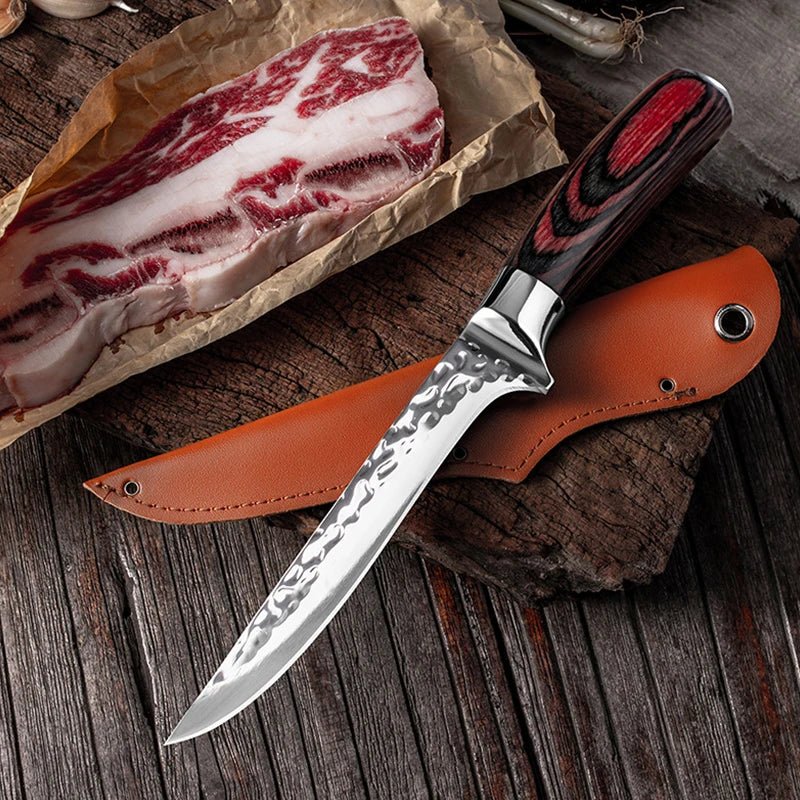 Professional Hand - Forged Boning Knife - Rain Bown Home