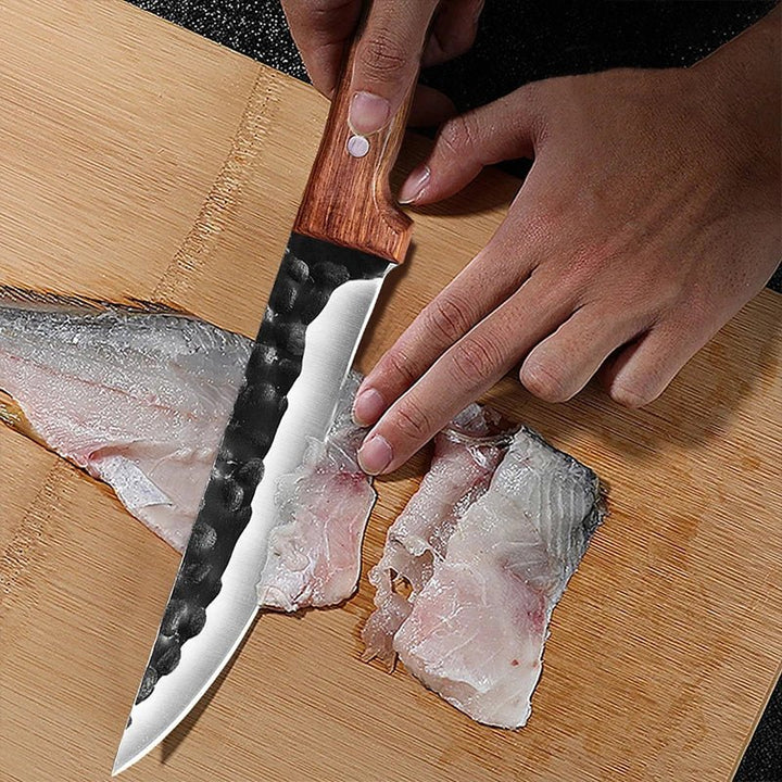 Professional Hand - Forged Boning Knife - Rain Bown Home