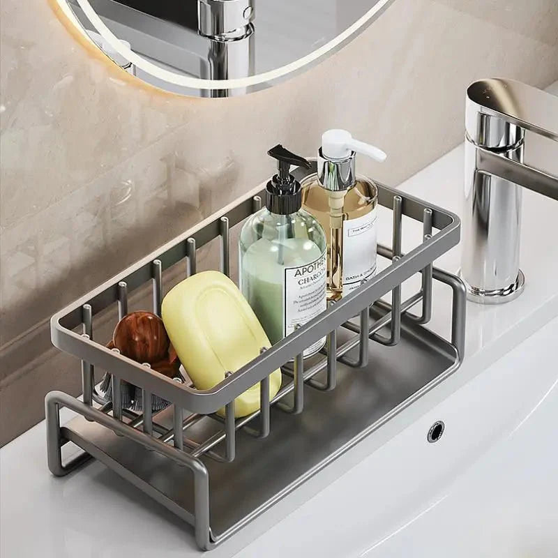 Self - Draining Stainless Steel Sink Shelf - Rain Bown Home