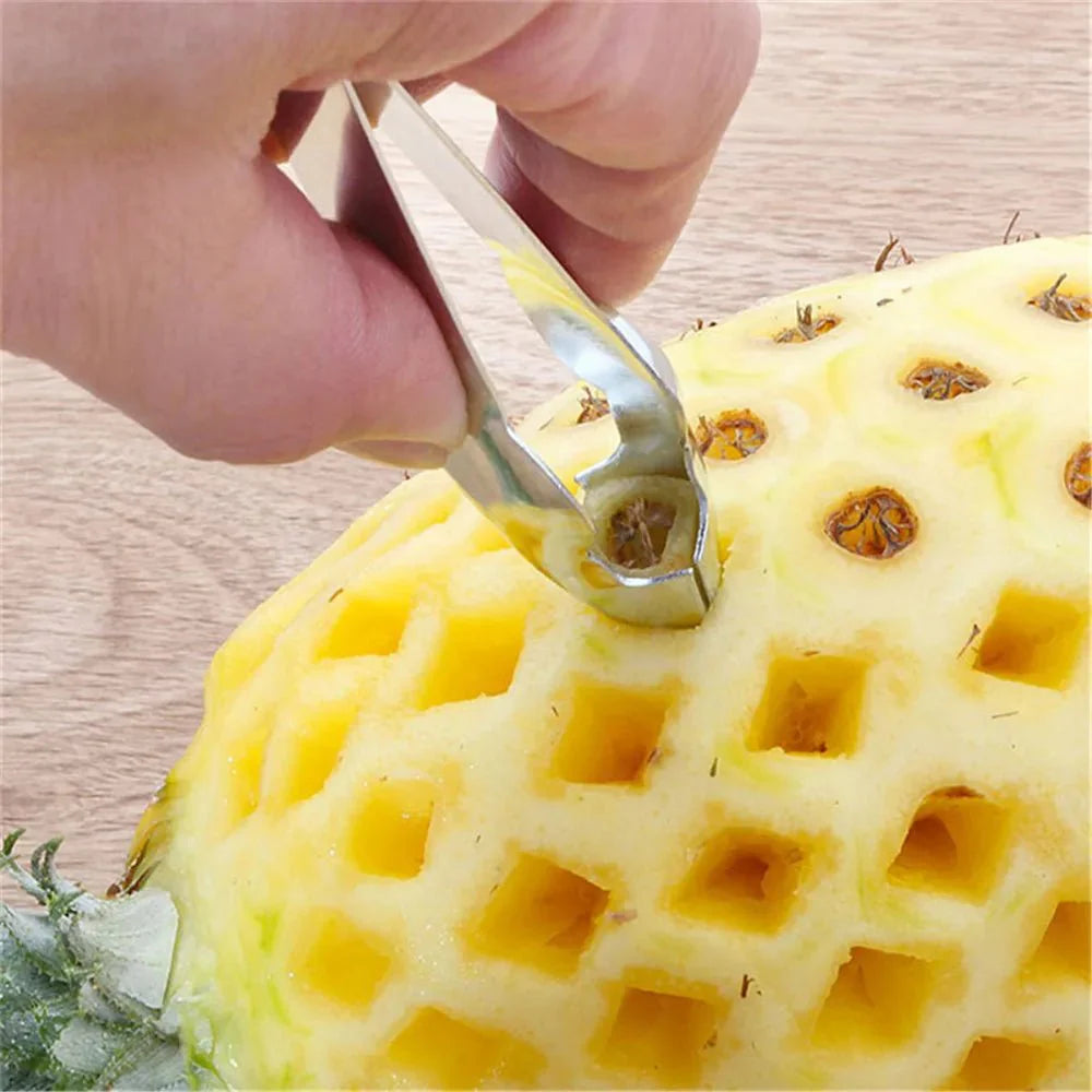 Stainless Steel Pineapple Peeler & Strawberry Huller - Rain Bown Home